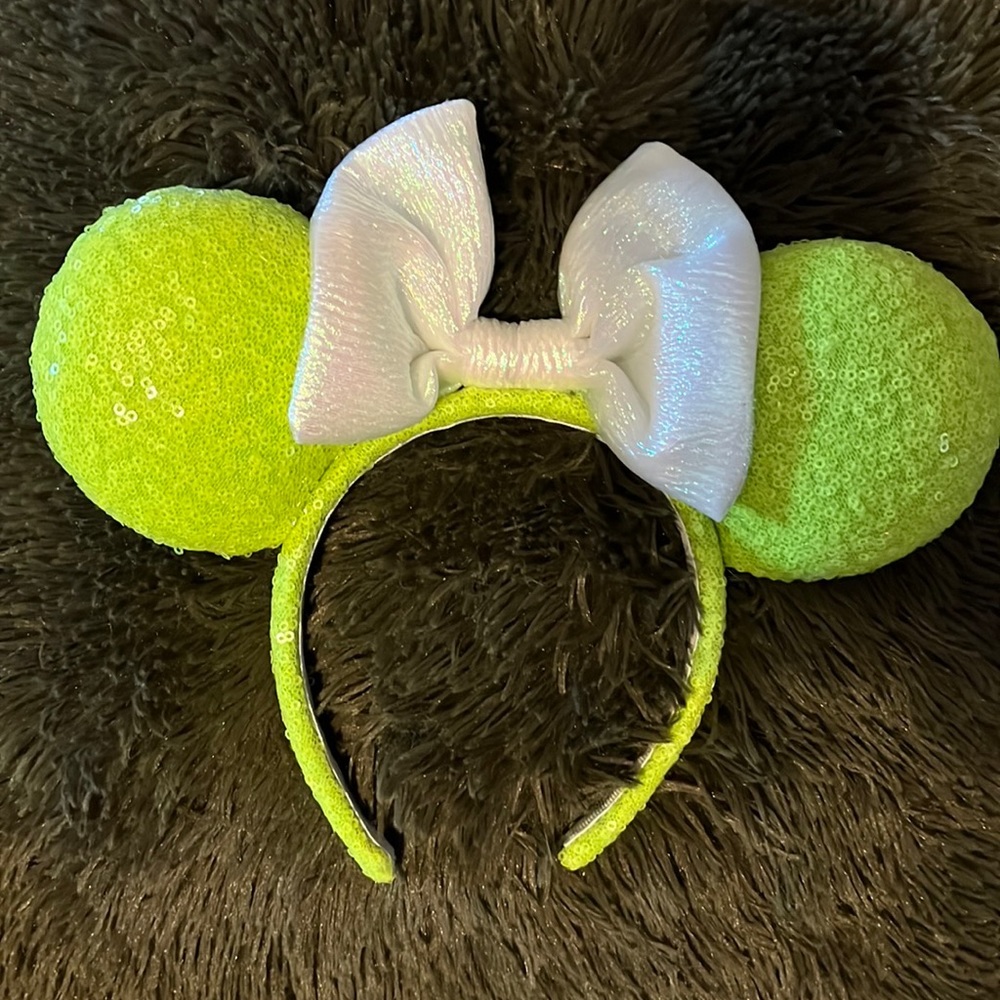 Tinker bell themed handmade ears!